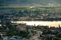 Beautiful cityscape of Osoyoos city