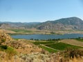 Osoyoos Lake and Town of Osoyoos, British Colombia, Canada