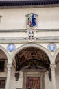 Ospedale degli Innocenti in Florence Royalty Free Stock Photo