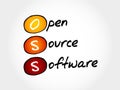 OSS Open source software