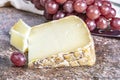 Ossau-Iraty or Esquirrou sheep cheese produced in south-western France, Northern Basque Country