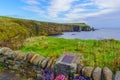 Ossi Taking point, and Windwick Bay. South Ronaldsay Royalty Free Stock Photo