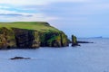 Ossi Taking point, and Windwick Bay. South Ronaldsay Royalty Free Stock Photo