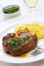 Ossobuco alla milanese, italian cuisine