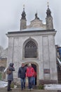 Ossuary Sedlec Cemetery Church of All Saints in Kutna Hora, Czech Republic