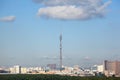 Ostankino tower in moscow Royalty Free Stock Photo