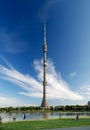 Ostankino TV Tower Royalty Free Stock Photo