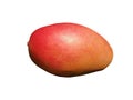 Osteen mango fruit isolated on white background Royalty Free Stock Photo