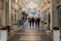 Ostend, West Flanders, Belgium, The James Ensor Gallery, a shopping mall in art nouveau style