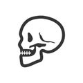 Osteology icon Royalty Free Stock Photo