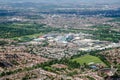 Osterley and Brentford aerial view - West London Royalty Free Stock Photo