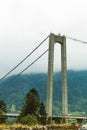 Bridge in mountains Royalty Free Stock Photo