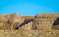 OSTIA ANTICA RUINS: AMPHITHEATER STEPS DETAILS