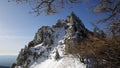 Ostra mountain in winter, Velka Fatra national park, Slovakia