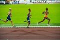 OSTRAVA CZECH REPUBLIC, SEPTEMBER. 8. 2020: Jacob Kiplimo Uganda long-distance runner in 5000 meters professional athletics race,