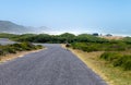 Ostrich in the cape of Good Hope mountain Reserve Royalty Free Stock Photo