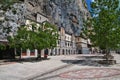 Ostrog ancient orthodox monastery in Montenegro Royalty Free Stock Photo
