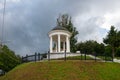 Pavilion at the top of the hill