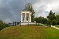 Ostrovsky\'s pavilion on the banks of the Volga River in Kostroma