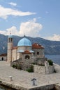 Ostrvo island and the church of Our Lady of the Rocks