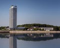 Skyscraper on the Baltic Sea Beach