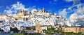 Ostuni beautiful white town in Puglia, Italy