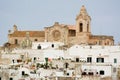 Ostuni, white city in southerm Italy Royalty Free Stock Photo