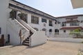 Osu Castle, also known as Christiansborg, the former house of the Ghanian president, in Accra, Ghana