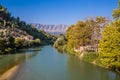 Osum River - Berat, Albania Royalty Free Stock Photo