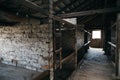 Auschwitz II Birkenau concentration camp museum in Oswiecim, Poland Royalty Free Stock Photo