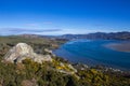 Otago Harbour in New Zealand Royalty Free Stock Photo