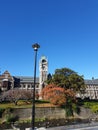 Otago University Clocktower on Sunny Day Royalty Free Stock Photo