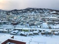 Otaru city view,Hokkaido Japan