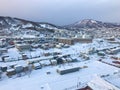 Otaru city view,Hokkaido Japan