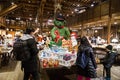 Otaru, Japan, January 28, 2018: Shoppers and tourist shopping for music boxes at the popular Music Box Museum