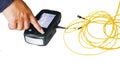 OTDR Optical Time Domain Reflectormeter Royalty Free Stock Photo