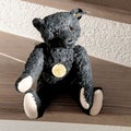 otello- a black teddybear and replication from the year 1912