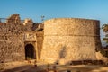 Othello Castle in Harbour of Famagusta. Cyprus Royalty Free Stock Photo