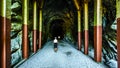 The Othello Tunnels, in the Coquihalla Canyon, near the town of Hope, British Columbia,