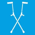 Other crutches icon white