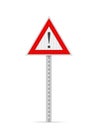 Other danger road sign Royalty Free Stock Photo