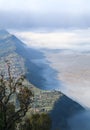 Hills of mount bromo Royalty Free Stock Photo