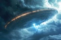 Otherworldly Invasion: Massive Alien Vessel on Earth.