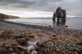 The otherworldly rock formation of Hvitserkur, Northern Iceland