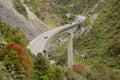 Otira Viaduct at Arthur`s Pass