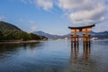 The Otorii Floating Gate Royalty Free Stock Photo