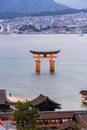 The Otorii Floating Gate Royalty Free Stock Photo