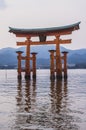 The Otorii Floating Gate Royalty Free Stock Photo