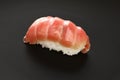 Otoro tuna , sushi , japanese food Royalty Free Stock Photo