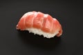 Otoro tuna sushi , japanese food Royalty Free Stock Photo